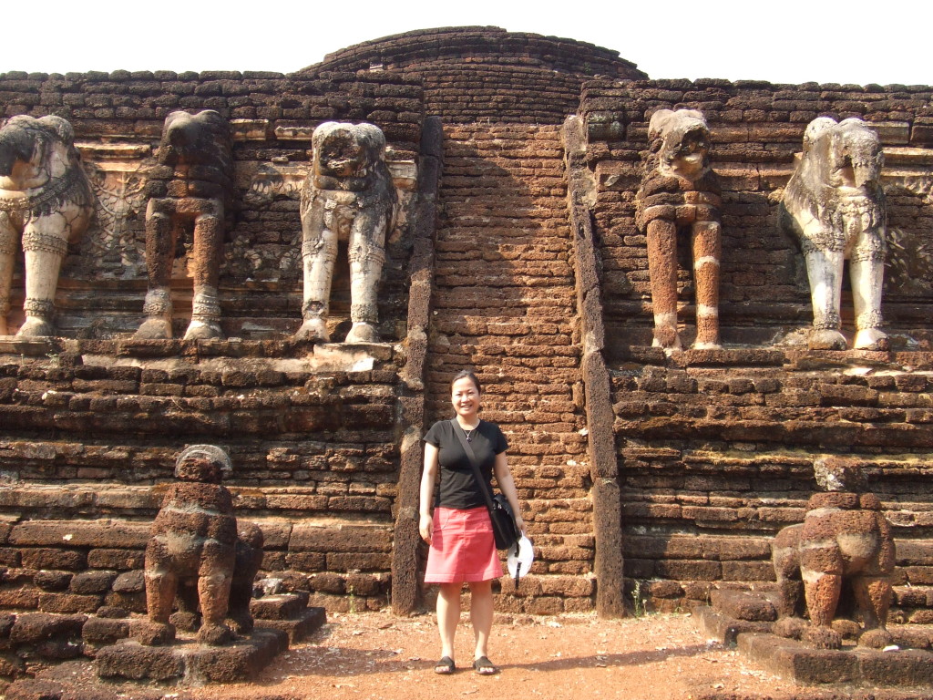 Those were once elephant statues that greeted royalty 