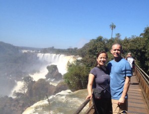 We saw some gorgeous series of water falls at Iguazu Park in northern Argentinia