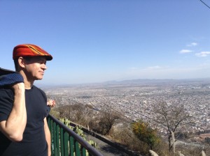 Overlooking the city of Salta (Northern Argentina)